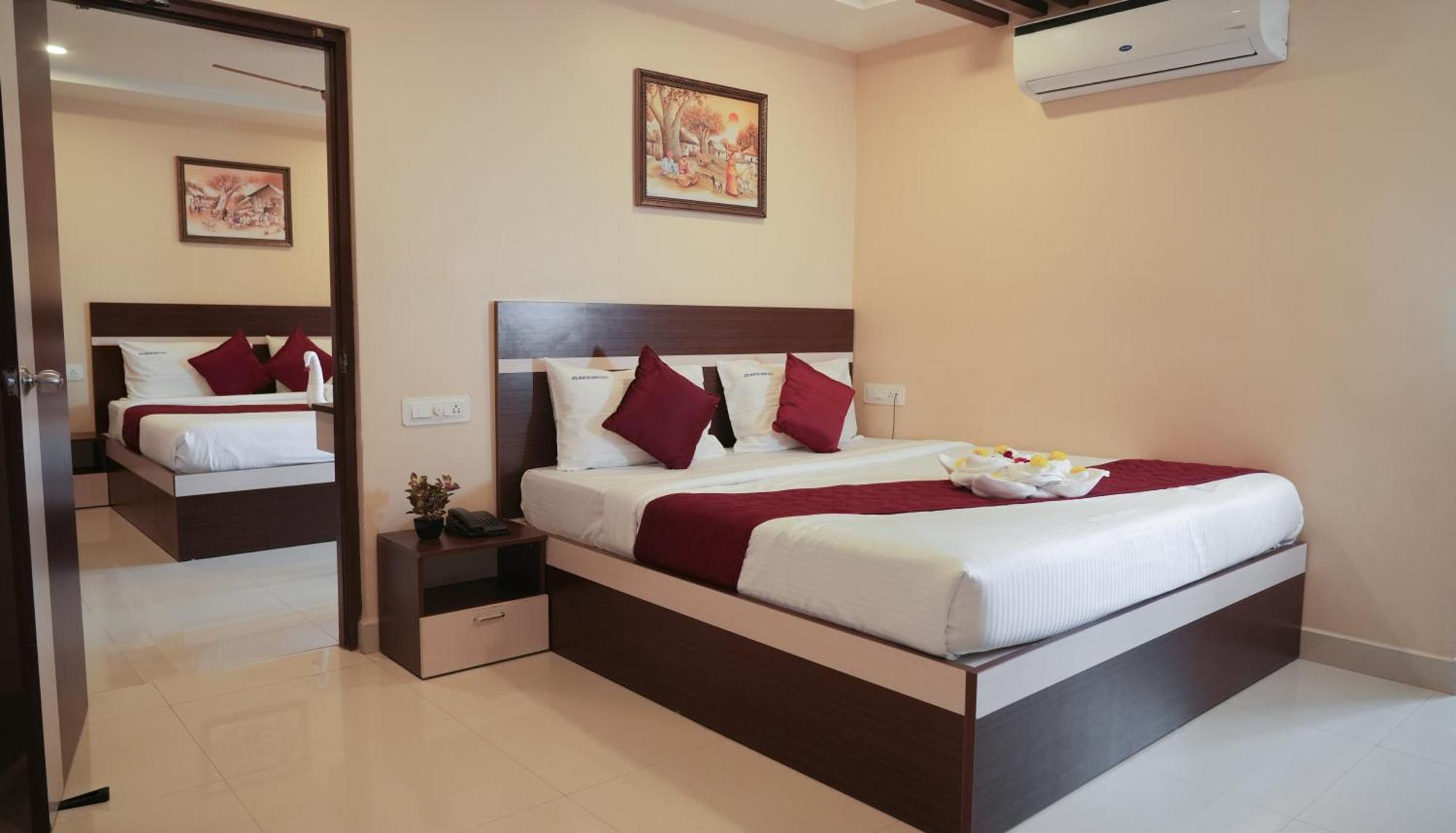 Hotel Mountview Comforts Tirupati Exteriör bild