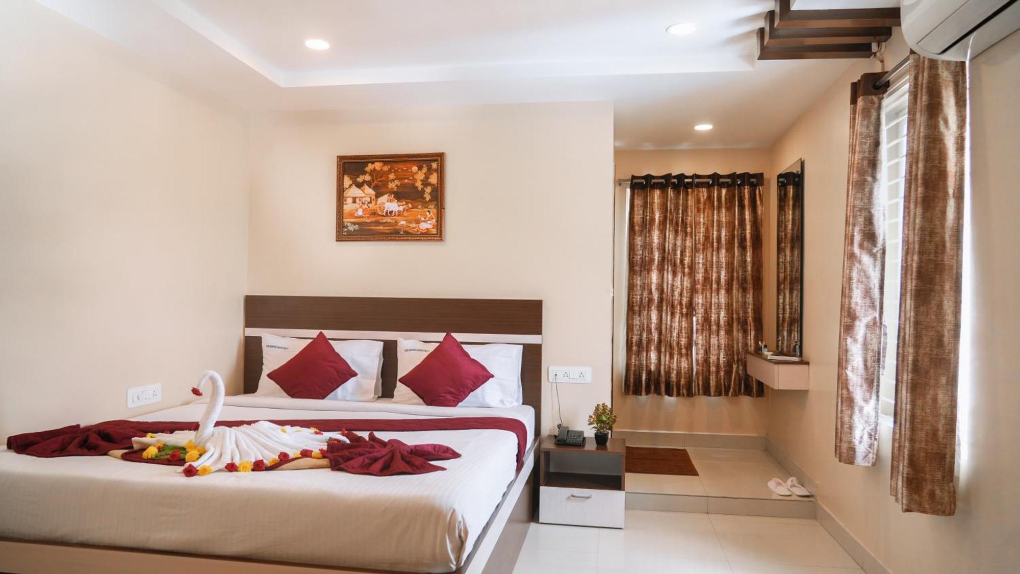 Hotel Mountview Comforts Tirupati Exteriör bild
