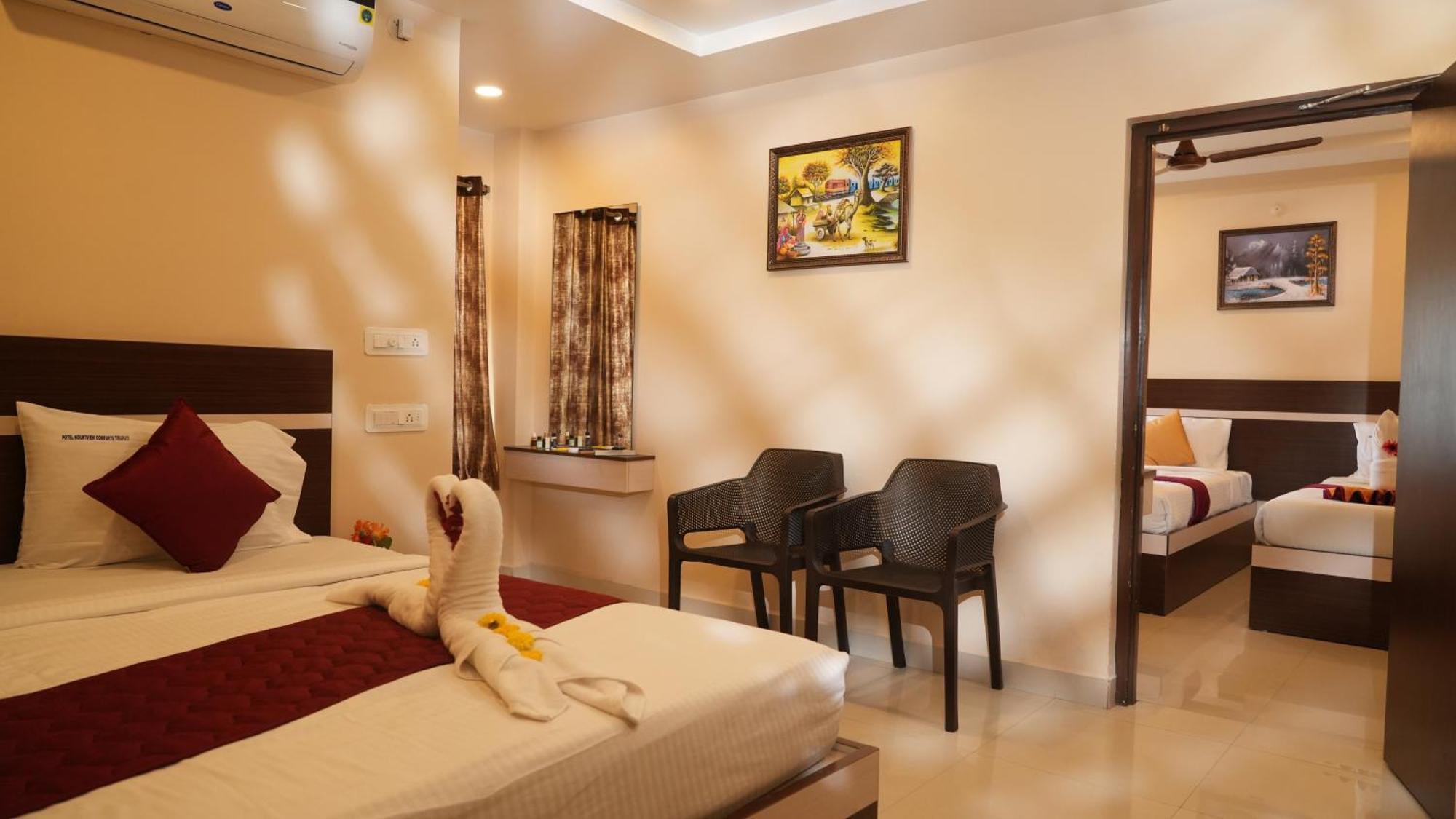 Hotel Mountview Comforts Tirupati Exteriör bild